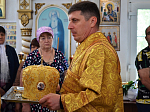 Правящий Архиерей возглавил престольное торжество храма во имя святителя Антония, архиепископа Воронежского и Задонского, в селе Александровка