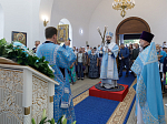 В праздник Успения Пресвятой Богородицы глава Россошанской епархии совершил Божественную литургию в Успенском храме села Старая Калитва