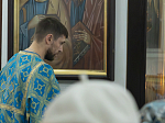 В преддверии престольного праздника епископ Дионисий совершил всенощное бдение в Казанском храме города Павловска