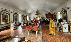 В селе Терновое Острогожского благочиния прошли памятные мероприятия, посвященные Дню Победы