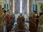 Преосвященнейший Дионисий, епископ Россошанский и Острогожский, возглавил торжества в честь 20-летия Свято-Ильинского кафедрального собора г. Россошь