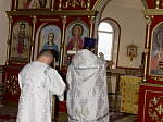 В Неделю 7-ю по Пасхе в Митрофановке совершили воскресные богослужения