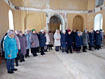 В честь престольного праздника на приходе села Луговое совершён молебен