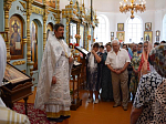  В Казанском храме поселка Каменки торжественно встретили праздник Преображения Господня