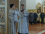 В день памяти святителя Макария Московского Архипастырь совершил Божественную литургию в храме святых апостолов Петра и Павла села Репьевка