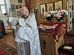 В храме Архистратига Михаила села Нижний Мамон священнослужитель совершил богослужения и чин погребения Плащаницы
