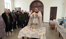 В праздник Богоявления в Михайло-Архангельском храме села Нижний Карабут состоялось праздничное богослужение