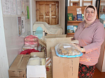 Приходы Верхнемамонского района передали в г. Павловск продукты для благотворительной ярмарки в Воронеже