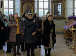 В субботу первой седмицы Великого поста епископ Россошанский и Острогожский Дионисий возглавил богослужение в храме святого мученика Иоанна Воина города Богучара