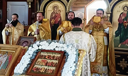 В храме Архистратига Божия Михаила села Воробьевка соборно совершена миссионерская Литургия