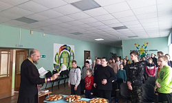 В Руднянской школе-интернат отметили день памяти сорока мучеников Севастийских