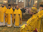 Епископ Дионисий совершил Божественную литургию в Свято-Троицком соборе Серафимо-Дивеевского монастыря с. Дивеево Нижегородской области