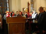 Пасхальное богослужение в Тихоновском соборном храме Острогожска