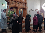 В храме святого  Александра Невского в с. Петровка встретили престольный праздник