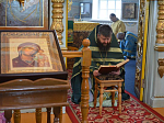 Праздничная литургия в Казанском храме поселка Каменка в День Святой Троицы