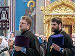 Епископ Россошанский и Острогожский Андрей сослужил митрополиту Воронежскому и Лискинскому Сергию в день престольного праздника в Покровском соборе г. Воронежа
