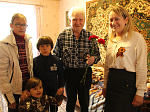 В преддверии празднования 76-летия Дня Победы представители благочиния навестили ветеранов