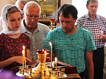 Ковчег с частицей мощей священномученика Петра (Зверева) был доставлен в храмы Петропавловского района
