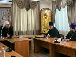 Под председательством главы Воронежской митрополии состоялось заседание Архиерейского совета