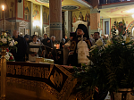 В праздник Светлого Христова Воскресения глава Россошанской епархии возглавил торжественное богослужение в Свято-Ильинском кафедральном соборе г. Россоши