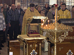 По благословению епископа Россошанского и Острогожского Андрея башмачок святителя Спиридона побывал в Богучарском благочинии