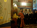 В праздник Светлого Христова Воскресения глава Россошанской епархии возглавил торжественное богослужение в Свято-Ильинском кафедральном соборе г. Россоши