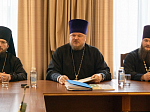 Правящий Архиерей Россошанской епархии принял участие в заседании Архиерейского совета Воронежской митрополии