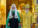 Епископ Россошанский и Острогожский Дионисий сослужил Предстоятелю Русской Православной Церкви в Храме Христа Спасителя в Москве