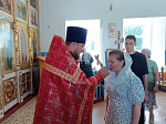 В храме иконы Божией Матери «Казанская» с. Коротояк (Покровка) соборно совершена Божественная литургия