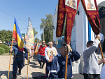 Преосвященнейший епископ Россошанский и Острогожский Дионисий возглавил Божественную литургию в Петропавловском храме села Репьёвка