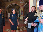 Сотрудники МЧС города Острогожска приняли участие в молебне в честь иконы Божией Матери «Неопалимая Купина»