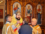 Благочинный Павловского ц.о. провел Божественную литургию вместе с новым настоятелем Покровского храма г. Павловска
