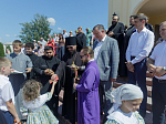 Правящий Архиерей открыл традиционную благотворительную ярмарку, посвященную престольному празднику Ильинского кафедрального собора