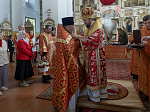 Епископ Россошанский и Острогожский Дионисий совершил Литургию в храме святых апостолов Петра и Павла с. Репьевка