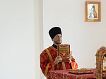 Преосвященнейший епископ Дионисий совершил Божественную литургию в Белогорском мужском монастыре
