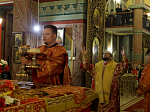 В праздник Светлого Христова Воскресения глава Россошанской епархии возглавил торжественное богослужение в Свято-Ильинском кафедральном соборе г. Россоши