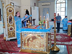 В Тихоновском соборном храме города Острогожска молитвенно отметили праздник Успения Пресвятой Богородицы