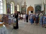 В город Богучар прибыл ковчег с частицей мощей священномученика Петра (Зверева), архиепископа Воронежского и Задонского