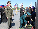 В День Великой Победы духовенство Острогожского благочиния приняло участие в церемониях, посвященных празднику