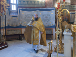 В день памяти апостола Андрея Первозванного епископ Дионисий возглавил богослужение в Свято-Ильинском кафедральном соборе города Россошь