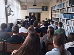 В селе Воронцовка священнослужитель провел ряд просветительских мероприятий, посвященных традициям православной книжности