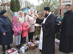 В преддверии праздника Светлой Пасхи в Казанском храме поселка Каменка состоялось освящение пасхальной снеди