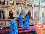 В Тихоновском соборном храме города Острогожска молитвенно отметили праздник Успения Пресвятой Богородицы