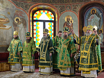 В день памяти преставления Сергия, игумена Радонежского епископ Дионисий сослужил сонму Архипастырей в Гефсиманском Черниговском скиту