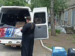 В Калачеевском районе священнослужитель благословил волонтеров, помогающих участникам специальной военной операции