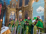 В храме святителя Афанасия Александрийского села Солдатское совершено соборное богослужение духовенства Острогожского церковного округа