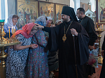 Преосвященнейший Дионисий, епископ Россошанский и Острогожский, совершил всенощное бдение в храме святых апостолов Петра и Павла с. Петропавловка
