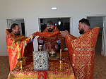 В храме Воскресения Христова духовно-просветительского центра при Калачеевской школе №6 города Калач совершена Божественная литургия