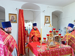 В храме иконы Божией Матери «Казанская» с. Коротояк (Покровка) соборно совершена Божественная литургия