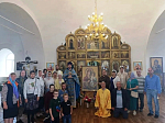 В Острогожское благочиние была принесена чудотворная икона Божией Матери «Оршанская»